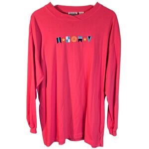 Levi's Travelers Large Pink Embroidered Sweater/Sweatshirt [260]